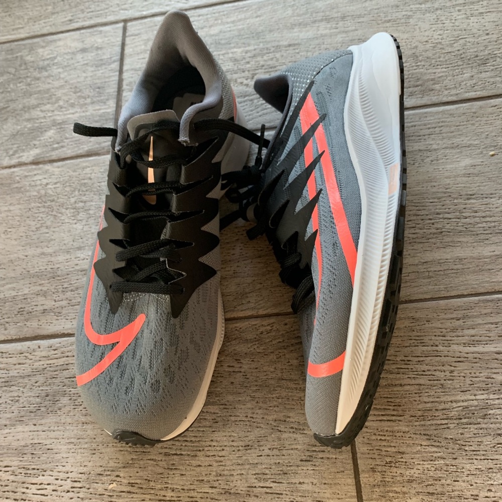 Pink and grey Nike’s
